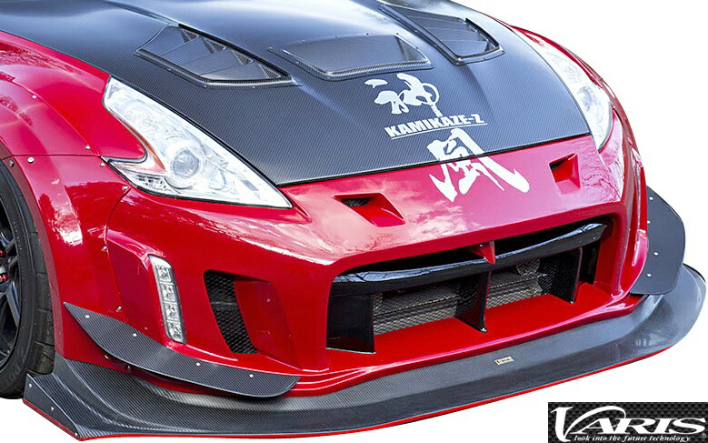 楽天市場】【M's】日産 Z34 フェアレディZ 370Z (2008y-) VARIS 神風Z