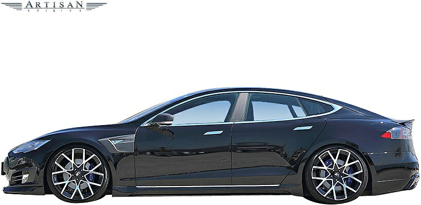 【M's】TESRA Model S (85D) ARTISAN SPIRITS O.F.K. Edition サイドステップ 2P／／FRP+一部CFRP エアロ サイドスカート アーティシャンスピリッツ アーティシャン アーテシャンスピリッツ アーテシャン テスラ モデルS 99,987円