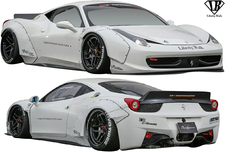 楽天市場】【M's】フェラーリ 458イタリア (2009y-2015y) Liberty Walk
