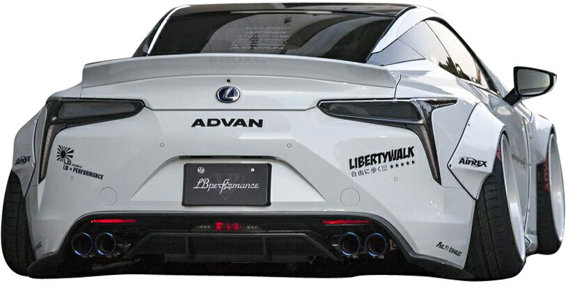 【M's】レクサス LC500 (2017.3-) Liberty Walk LB-WORKS リアディフューザー／／FRP製 リバティーウォーク リバティウォーク リバティー リバティ LB エアロ リヤディフューザー ディフューザー LEXUS｜エムズパーツshop　店