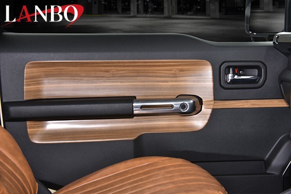 【M's】 スズキ JB64 JB74 ジムニー ジムニーシエラ LANBO 3Dインテリアドアパネル 6ピースセット ライトブラウン LP1157 ランボ 社外品 SUZUKI JIMNY SIERRA 運転席 助手席 インテリアパネル イメージチェンジ ドレスアップ 室内空間 パネル ドアフェイス 内張り 内装