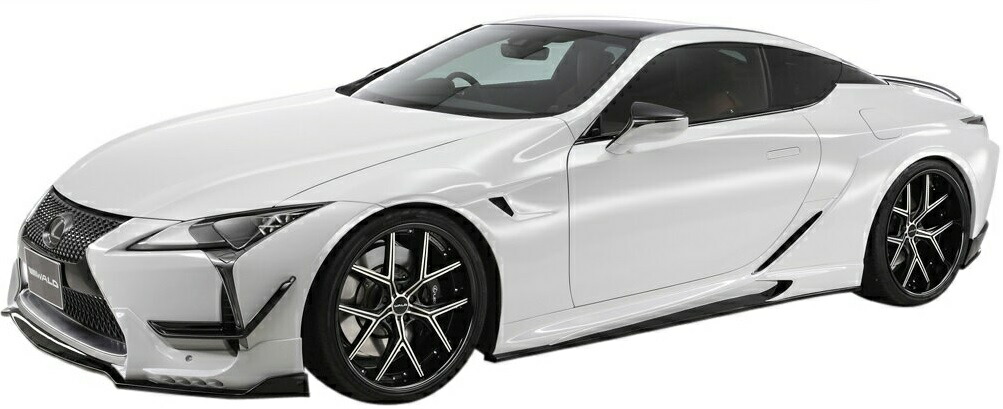 【M's】LEXUS LC500h LC500 GWZ100 URZ100（H29.3-）WALD SPORTS LINE エアロ 4Pキット（F+S+R+TS）FRP 未塗装 レクサス ヴァルド バルド フルエアロ エアロパーツ エアロキット 受注生産品 フロントスポイラー サイドスポイラー リアスポイラー トランクスポイラー｜エムズパーツshop　店