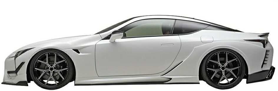 【M's】LEXUS LC500h/LC500（H29.3-）WALD SPORTS LINE サイドステップ 左右／／レクサス LC FRP ヴァルド バルド エアロ パーツ 未塗装 受注生産品 55,539円