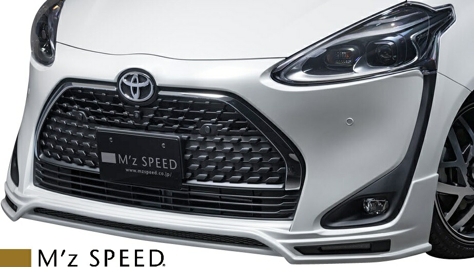 【M's】トヨタ 170 シエンタ (2018/9-) M'z SPEED フロントハーフスポイラー(LED付) FRP製 エムズスピード エアロ フロントスポイラー カスタム シンプル NSP170 NCP175 NHP170 170シエンタ シエンタ170 170系 TOYOTA SIENTA 3201-1132 40,898円