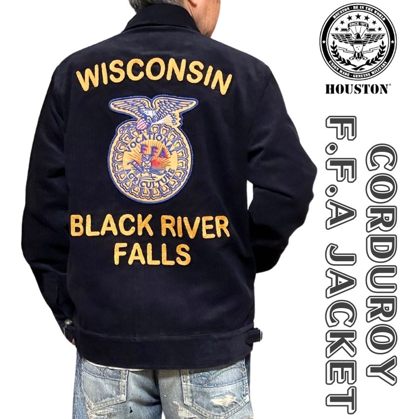 楽天市場】HOUSTON（ヒューストン） CORDUROY EMBROIDERY JACKET (FFA