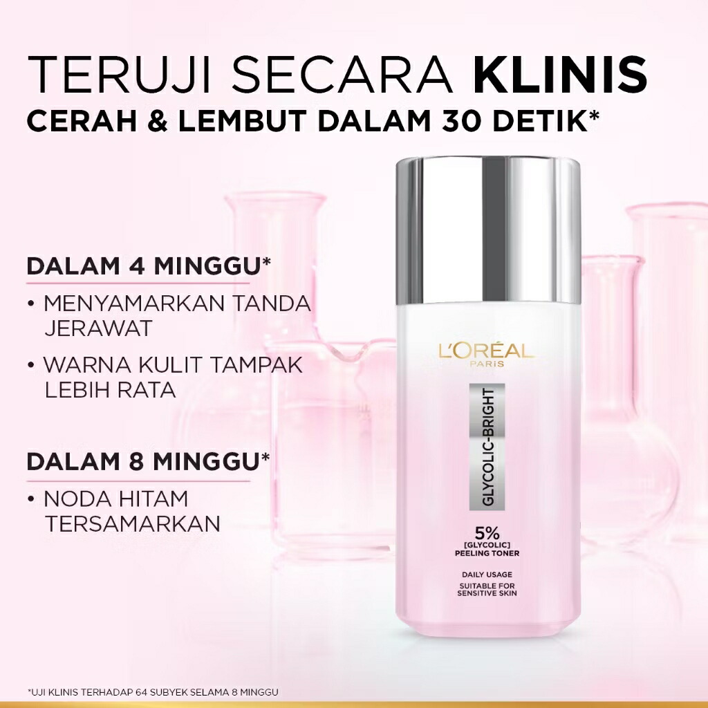 ロレアルパリ　GLYCOLIC-BRIGHT シリーズ　2点 2x L'Oréal Paris Glycolic Bright Instant Glowing Serum New 8