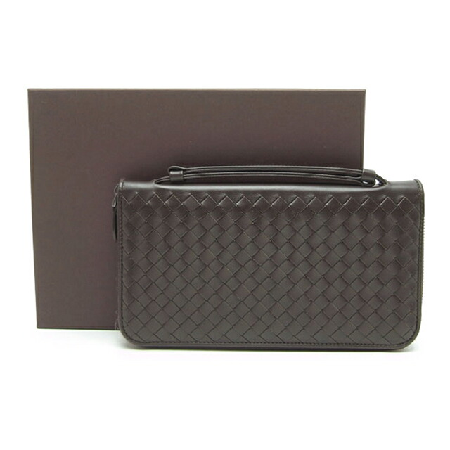 ボッテガヴェネタ（BOTTEGA VENETA） イントレチャート ドキュメントケース 169730 【中古】程度A【smtb-m】