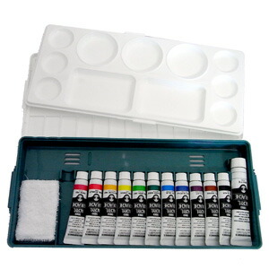 アクリル画材セット 透明水彩絵具 [コア セット] QOR Set 0020 24色セット