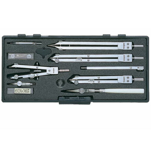 楽天市場】独式製図器 独式 8本組17品DRAPAS（ドラパス