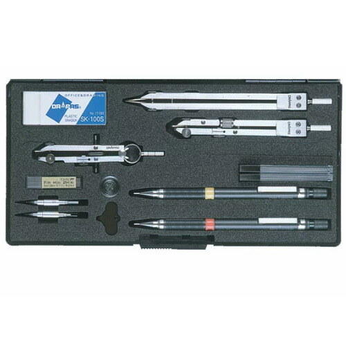 ＃１　製図器セット　DRAPAS 1 製図器セット DRAPAS