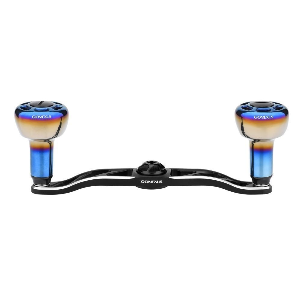 BS120HTA30SJBKXB ゴメクサス ハンドル 間120 穴7×4 重46g 厚4 小型シマノ M7ナット