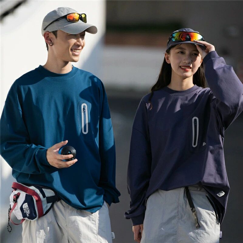 ペアルック トレーナー 着心地良い uvカット 速乾 ブランド カップル お揃い 服 秋 冬 レディース おしゃれ ペアルックトレーナー 大き