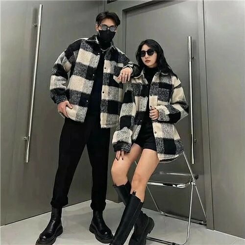 ペアルック コート アウター ブランド ペアルック おしゃれ 春 カップル ペアルックトレーナー 大きいサイズ リンクコーデ ペアルック