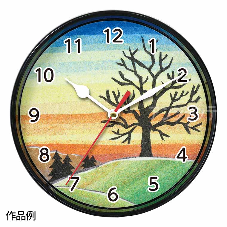楽天市場】メタリック時計 砂絵ボトルセット 1個入 / サンドアート
