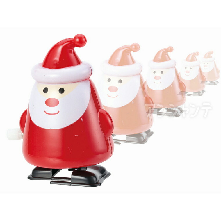 緑リボンサンタさん☆5センチパッチン 楽天市場】サンタさんぜんまい クリスマス おもちゃ 動く 子供