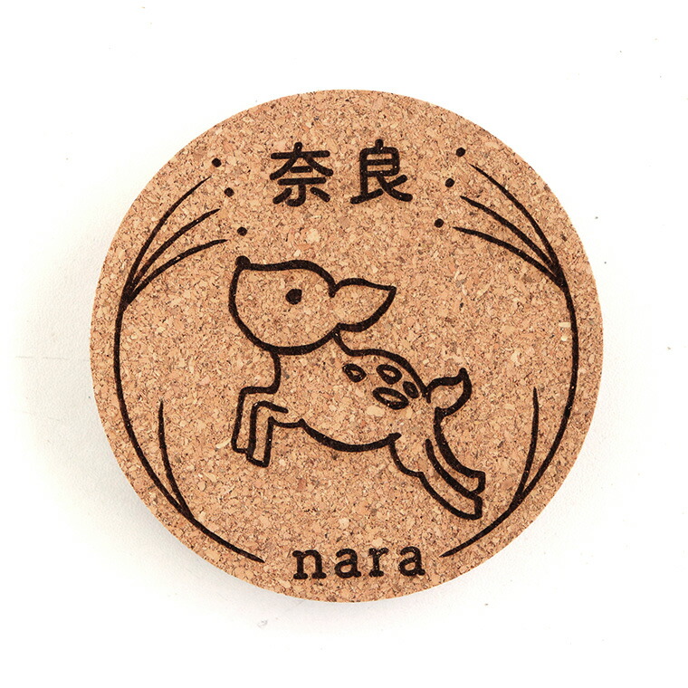 楽天市場】奈良のおみやげ せんとくん かたどりコルクコースター