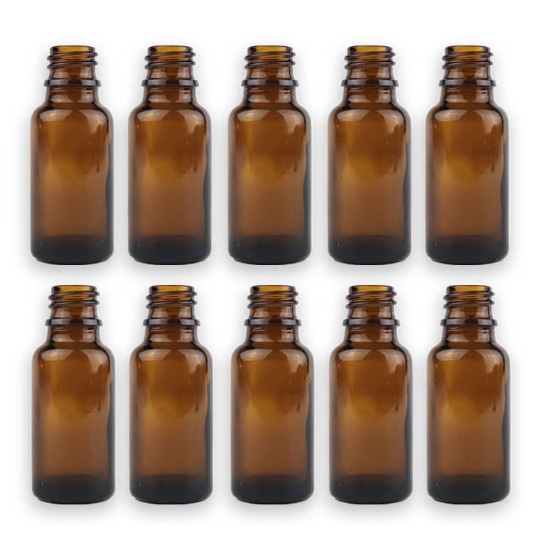 遮光瓶 （茶色）20ml/14本 :遮光瓶 （茶色）10ml/34本 hm-40-93-c-set.jpg