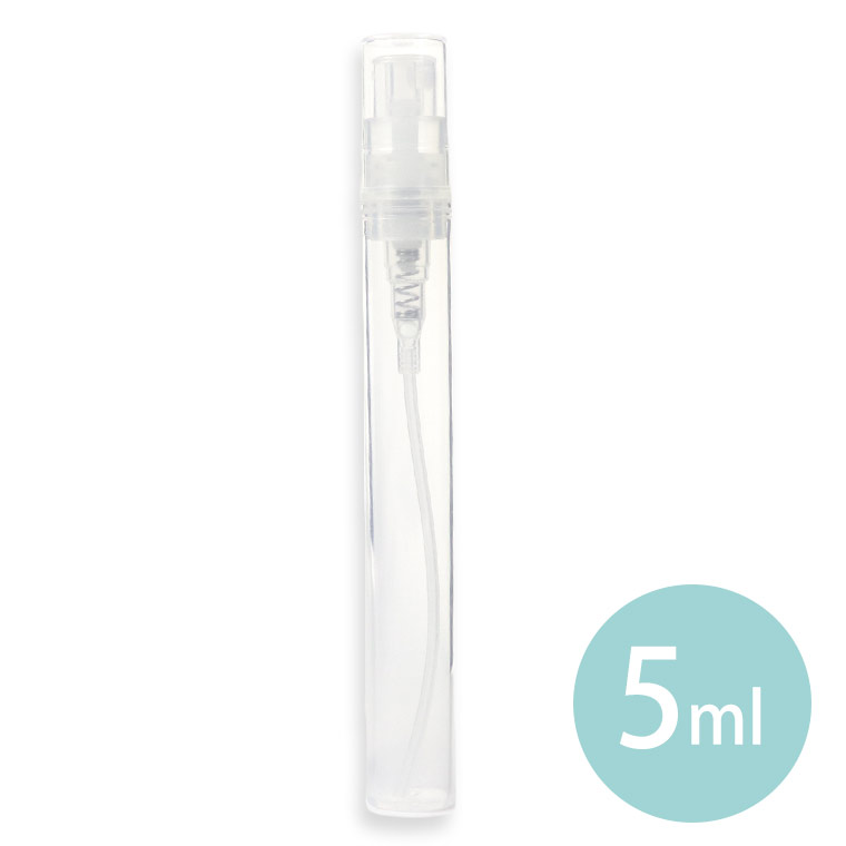 10個入 10ml スプレーボトル 底約22mm 高さ78mm クリア