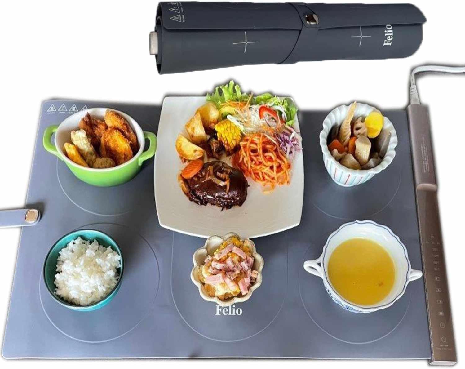 楽天市場】富士商 Felio フードウォーマー 大判タイプ BW601 キッチン