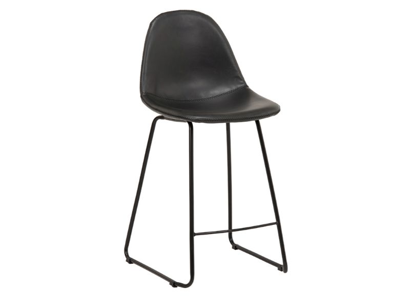 【メーカー直送】萩原 バーチェア LC-4535BK