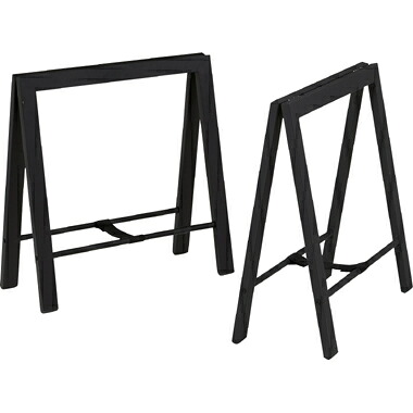 【製造業者直送】東谷 時刻表 脚(2脚組) 黒いこと TL-111BK