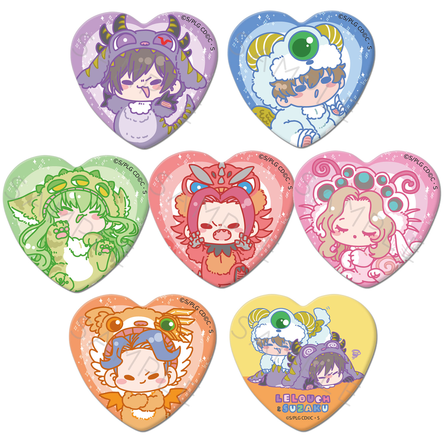 楽天市場】『コードギアス 反逆のルルーシュ』(AGF) 星型缶バッジ A