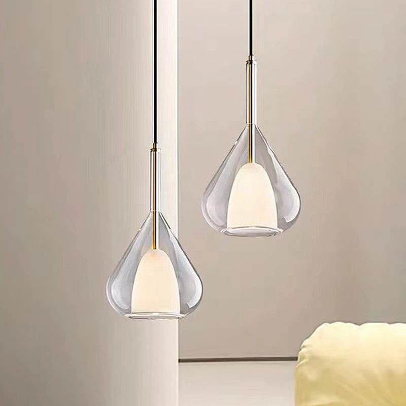 【100円～1000円OFFクーポン配布中】【送料無料】ペンダントライト 照明器具 おしゃれ ガラス 北欧 LED 天井 安い オシャレ リビング キ