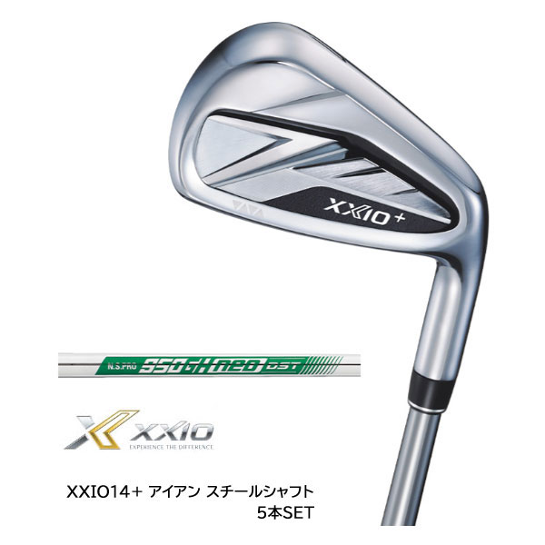 ダンロップ/DUNLOP ゼクシオ/XXIO 14+ アイアン 右用 \u003cBR\u003eN.S.PRO 950 neo DSTスチール写真矢がら ツアーベルベットフルラバーグリップとり備える 5本書き割り（#6-9、PW）