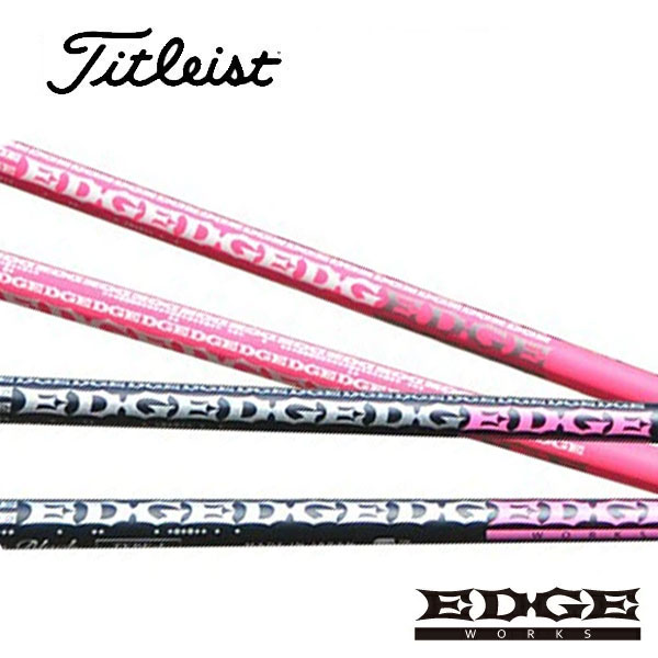 タイトリスト/Titleist <br>GT2/GT4/TSR/TSi/TS/917/915 スリーブ装着シャフト <br>EDGE WORKS エッジワークス <br>EG 430-MK LOIN PINK / BLACK ピンク ブラック