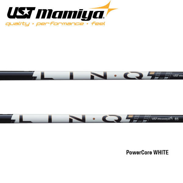 UST Mamiya LIN-Q PowerCore WHITE リンク パワーコア ホワイト|エンデバーゴルフ