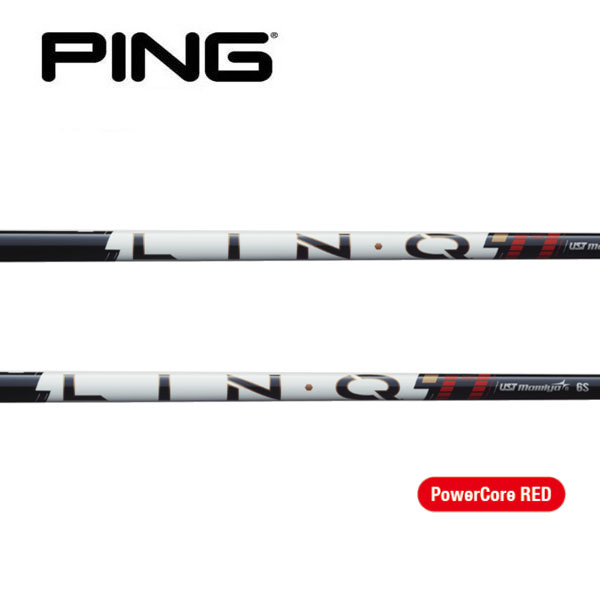 ピン/PING G400/G/G30 スリーブ装着シャフト UST Mamiya LIN-Q PowerCore RED リンク パワーコア レッド|エンデバーゴルフ