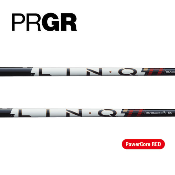 プロギア/PRGR スリーブ装着シャフト UST Mamiya LIN-Q PowerCore RED リンク パワーコア レッド|エンデバーゴルフ