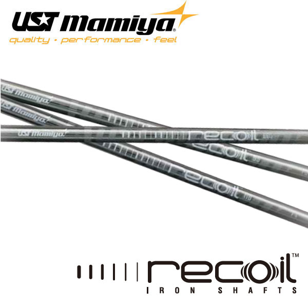 UST Recoil 780 ES Stiff Flex Graphite Iron Shafts .370 (7 Shafts)