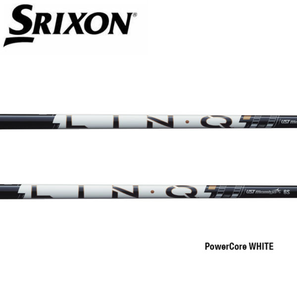 スリクソン/SRIXON ZXi /ZX5 /ZX7 /MKII /XXIO eks スリーブ装着シャフト UST Mamiya LIN-Q PowerCore WHITE リンク パワーコア ホワイト|エンデバーゴルフ