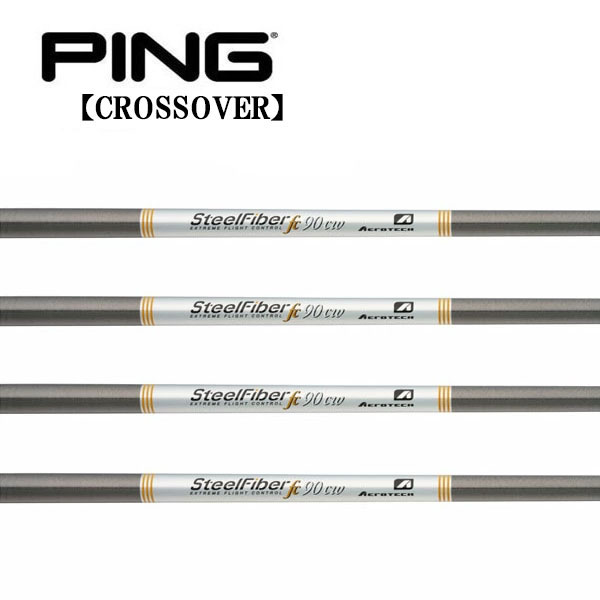 ピン/PING i クロスオーバー アイアン型ユーティリティ スリーブ装着シャフト TRUE TEMPER トゥルーテンパーAEROTECH エアロテックSTEEL FIBER スチールファイバー fc パラレル|エンデバーゴルフ