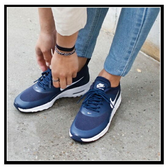 nike air thea navy blue