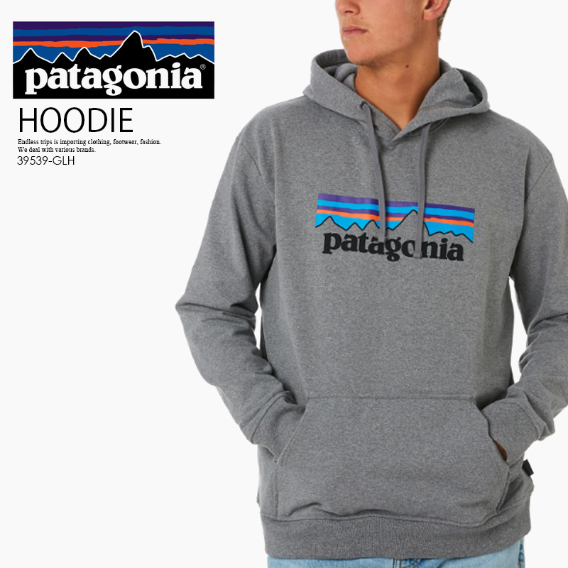 patagonia p6 hoodie grey