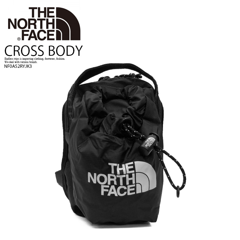 THE NORTH FACE ノースフェイス BOZER POUCH-L CROSS BODY ボザー ポーチ メンズ レディース ショルダーバック  クロスボディバッグ 2WAY バッグ TNF BLACK ブラック NF0A52RYJK3 エンドレストリップ n-pd 【国内配送】