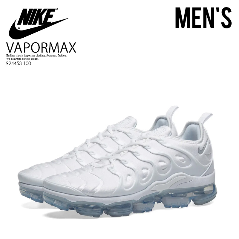 Nike White Air VaporMax Plus Sneakers Pinterest