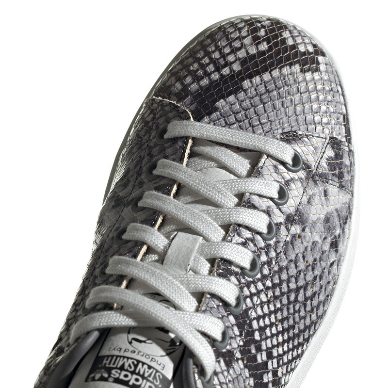 stan smith black python