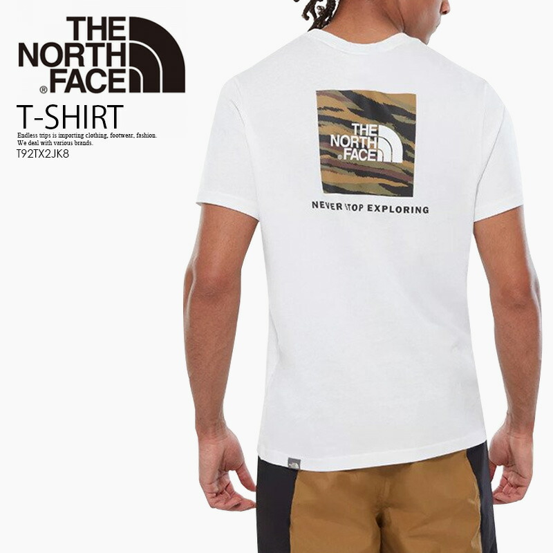 north face box tee