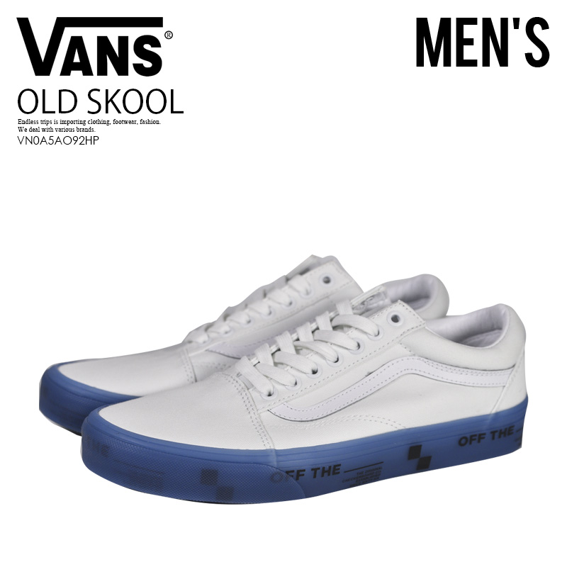 経典ブランド 入手困難 メンズ サイズ Vans ヴァンズ Old Skool オールド スクール バンズ スニーカー メンズ Otwfoxing Trwttrnslcntbl ホワイト ブルー Vn0a5ao92hp 100 本物保証 Bronze Qa