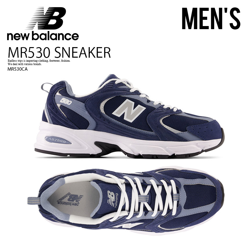 ニューバランスMR530♪24センチ レディース スニーカー ネイビー 楽天市場】NEW BALANCE ニューバランス MR530 CA NAVY ネイビー