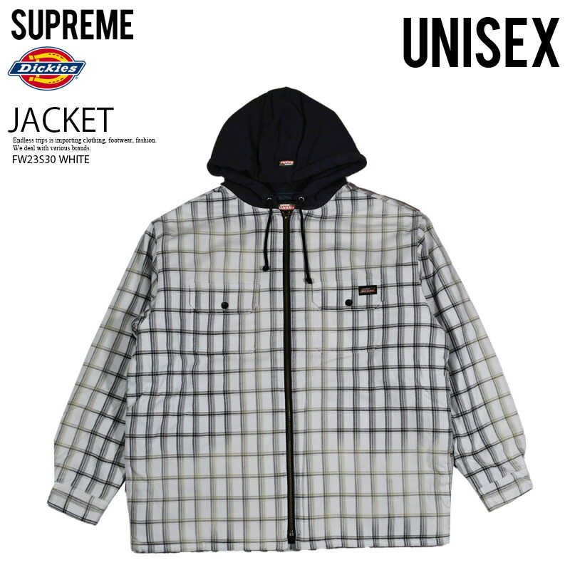 楽天市場】Supreme/DICKIES (シュプリーム/ディッキーズ) PLAID HOODED 