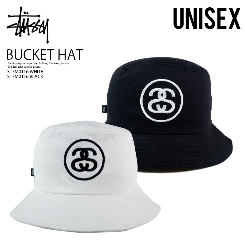 楽天市場】STUSSY バケットハット ステューシー 帽子 STOCK BUCKET HAT 