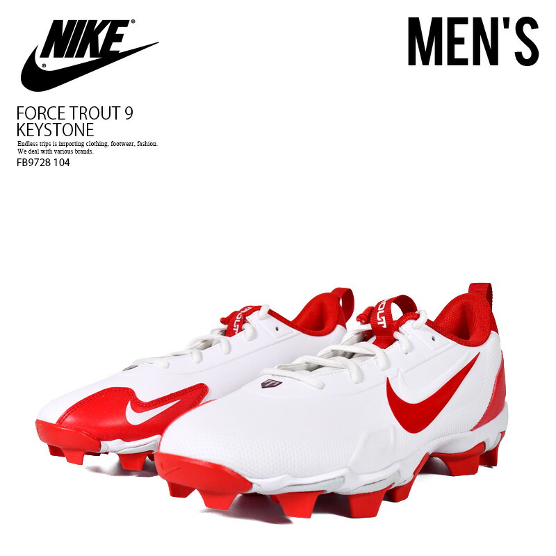 NIKE - USA国内発売☆★Nike☆野球用トラウトL☆赤☆28cm Amazon | Nike メンズ フォース ズーム トラウト 7 プロ メタル