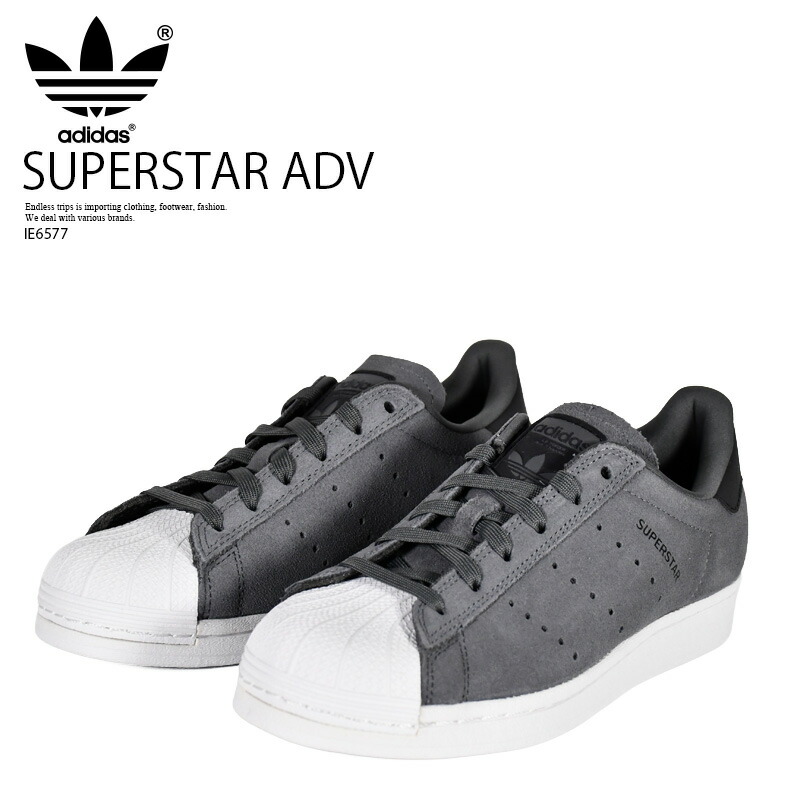 【アウトネットボール☆訳あり通貨価値商いもの】adidas (アディダス) SUPERSTAR ADV (はやりっ児 ADV) レディース 大きさ 置き目撥ねのける スニーカー スケボー スケシュー 心地よい 表どおり レトロ ローテク 置き目労働者階級 薄底 (薄墨色/黒いこと/白いこと) IE6577 R0058