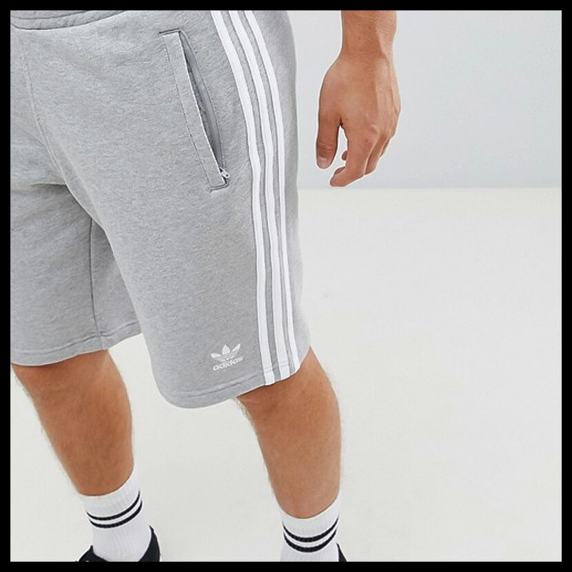adidas (Adidas) 3-STRIPES SHORTS (3 stripe shorts) MENS short pants jersey MEDIUM GREY HEATHER (gray) DH5803 ass recreation sports mixture adidas (Adidas) 3-STRIPES SHORTS (3 stripe shorts) MENS short pants jersey MEDIUM GREY HEATHER (gray) DH5803 ass recreation sports mixture