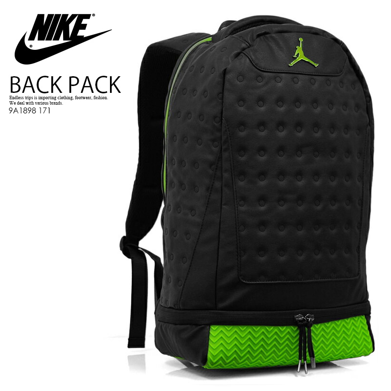 green jordan backpack