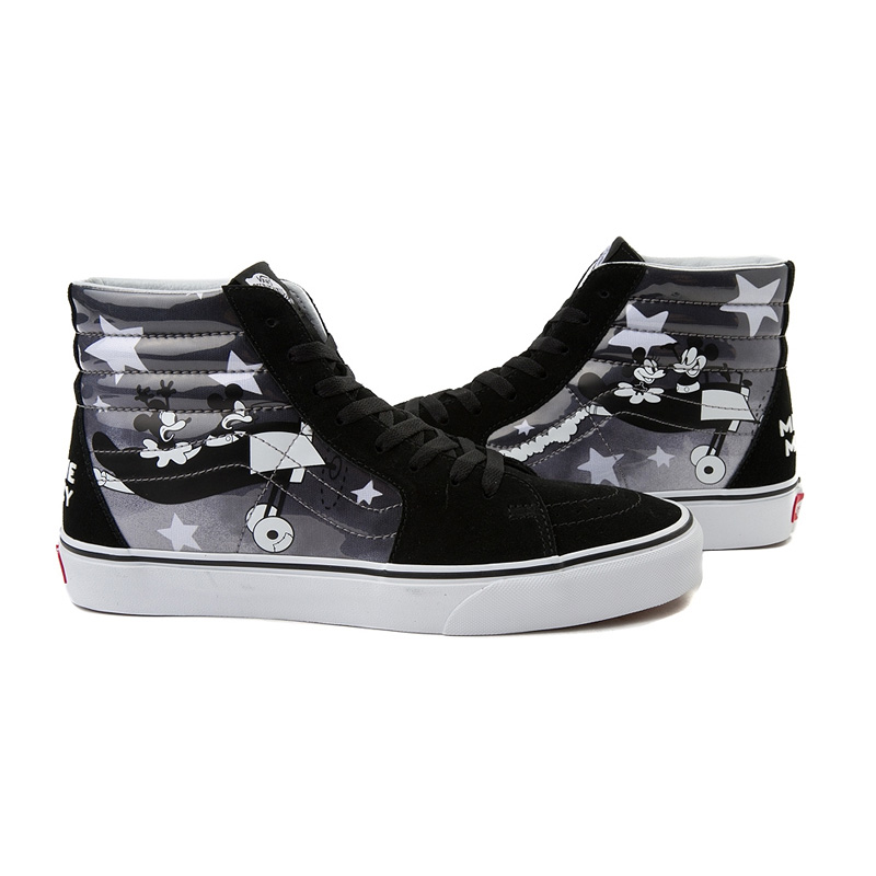 mickey high top vans